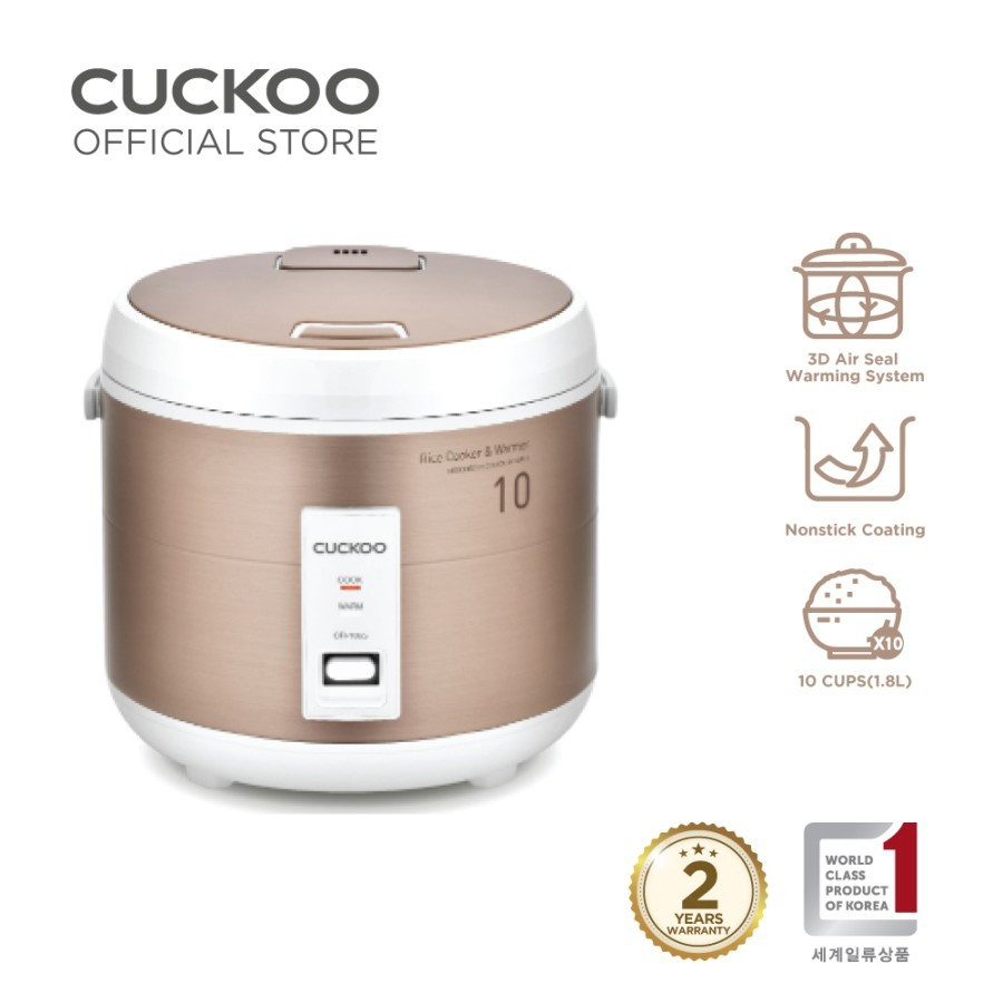 CUCKOO MECHANICAL Rice Cooker, No. 1 In KOREA CR1065/BR