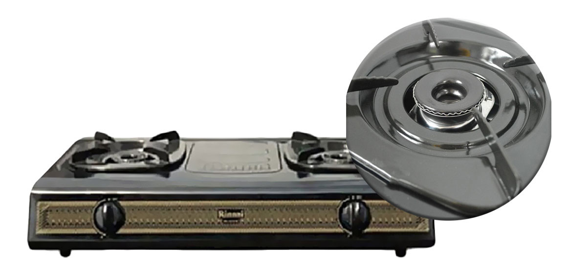 RINNAI Kompor Gas 2 Tungku RI522S