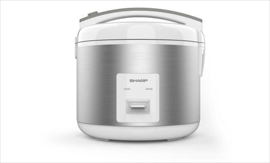 SHARP Rice Cooker 1.8 Liter 3in1 400 Watt Silver KSFR18NDSL