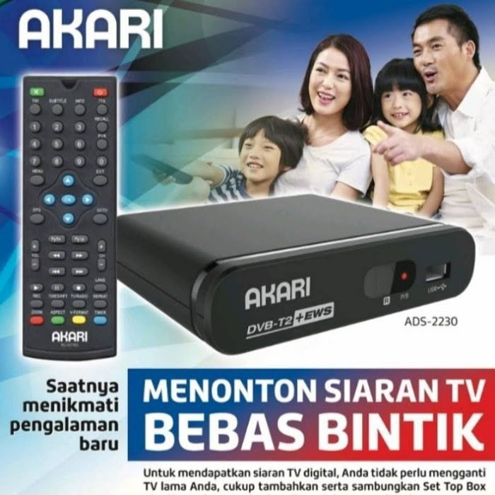 AKARI - Set Top Box TV Digital ADS 2230 DVB-T2+EWS ADS2230 TERBARU