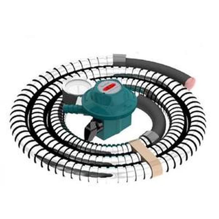 QUANTUM Selang Gas + Regulator Meter 1.8 M QRL032